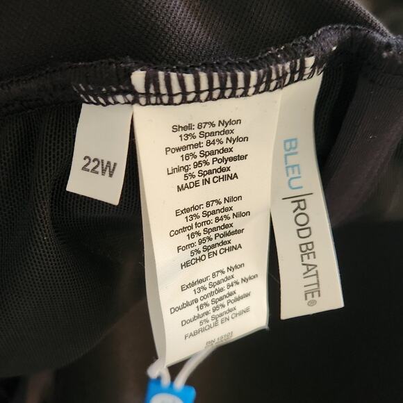 NWT Bleu Rod Beatie Women's Pink Bathing Suit Summer Beach Resort 22W - Picture 6 of 7